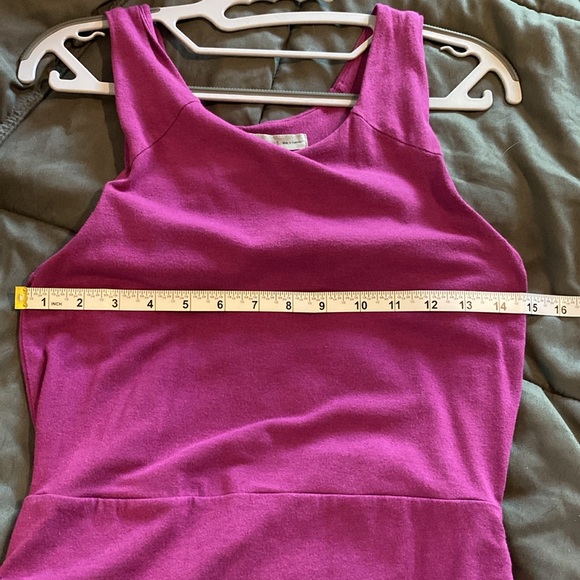 Athleta Knit Ruched Racerback Dress - Picture 7 of 10
